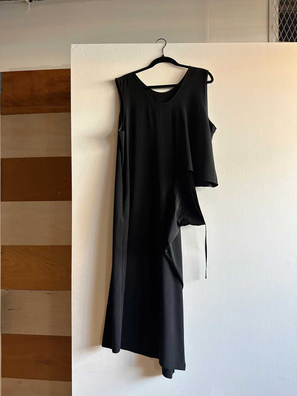 Michiko by Y’s Black Cutout Sleeveless Dress - image 3