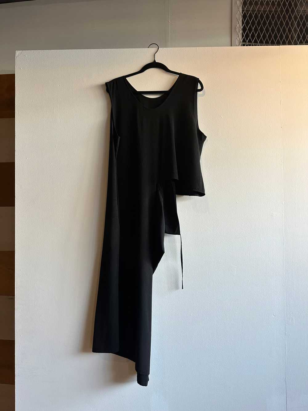 Michiko by Y’s Black Cutout Sleeveless Dress - image 4