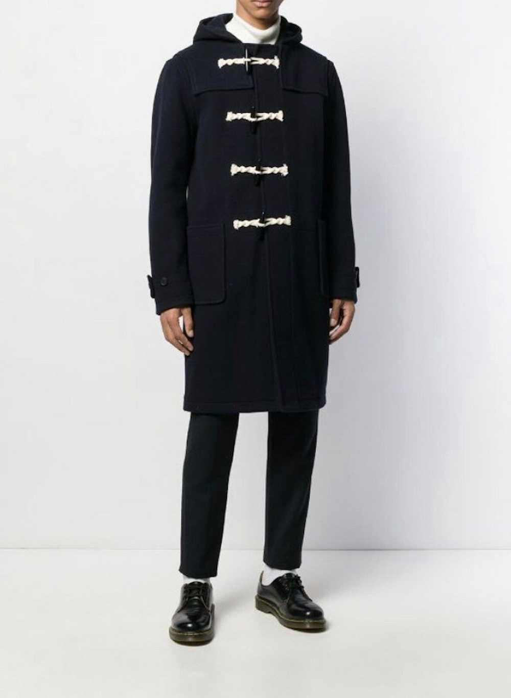 Sandro Sandro Navy Duffle Coat - image 1