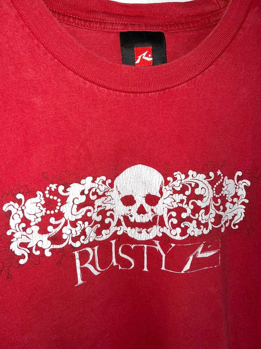 Rusty × Vintage Vintage Rusty Skull Tee - image 2