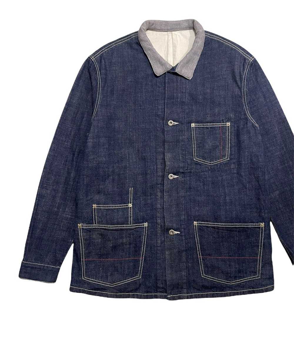 Denim Jacket × Japanese Brand × Workers REFUGE.co… - image 4