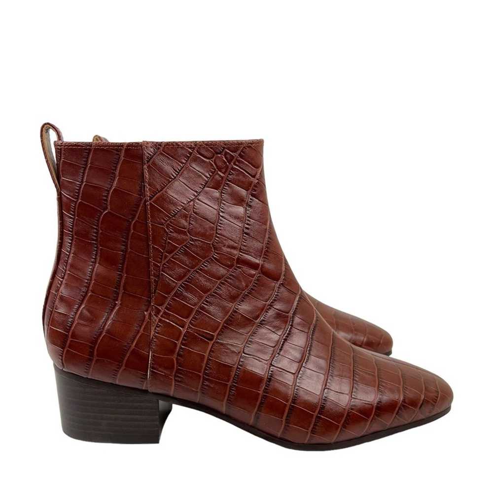 NWOT Talbots Dakota Embossed Croc Leather Ankle B… - image 6