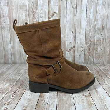 Ugg Ugg Waterproof Chipmonk brown leather boots wo