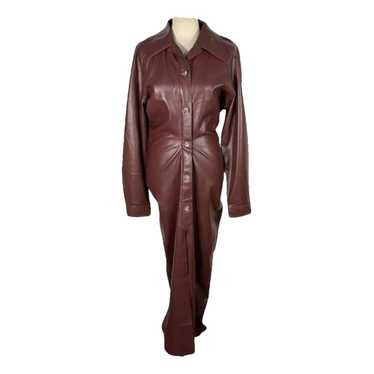 Nanushka Vegan leather mid-length dress - image 1