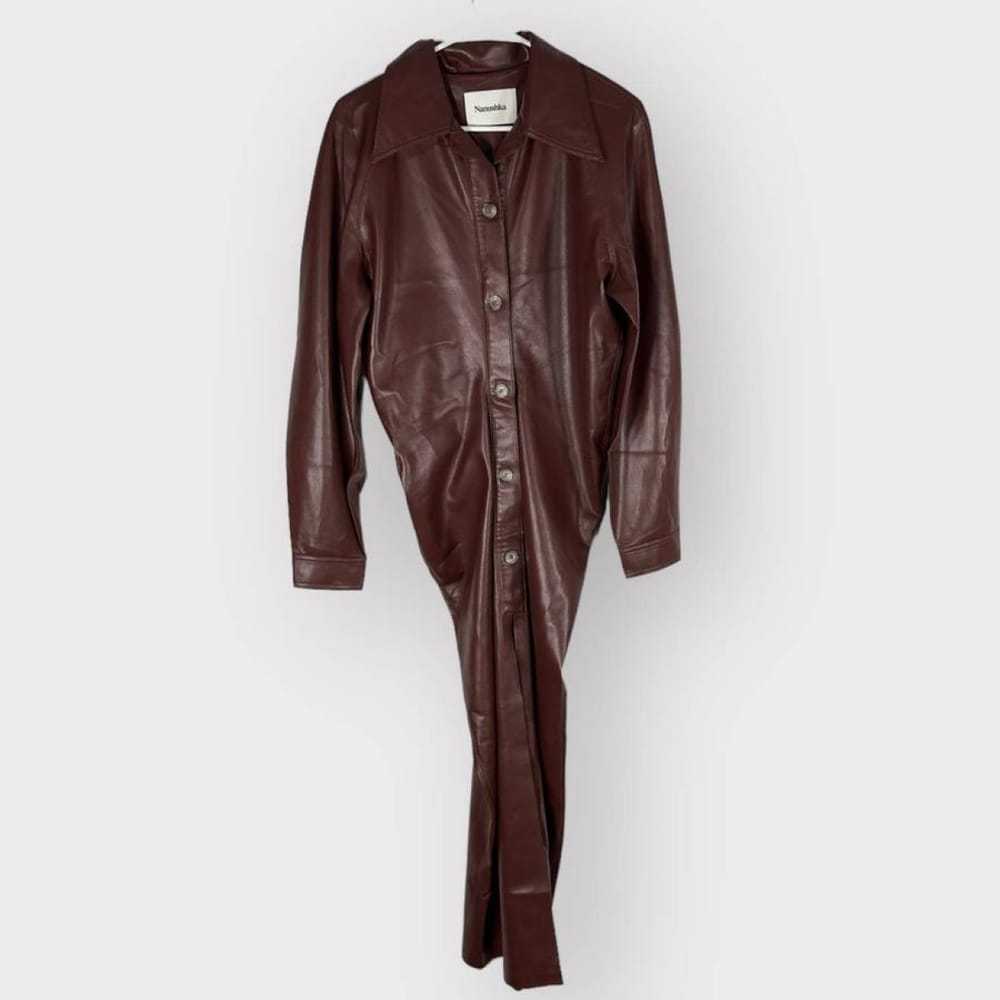 Nanushka Vegan leather mid-length dress - image 2