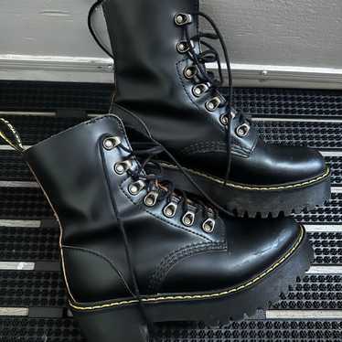 Dr. Martens Leona Boots in Black - image 1