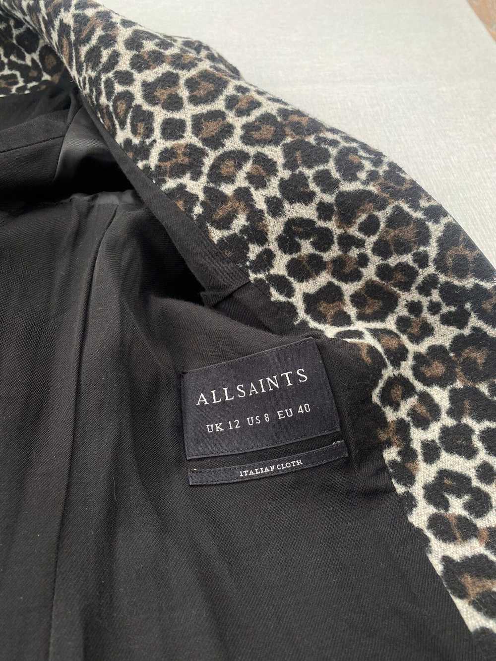 Allsaints Women’s Allsaints Leni Leo Coat size US… - image 6