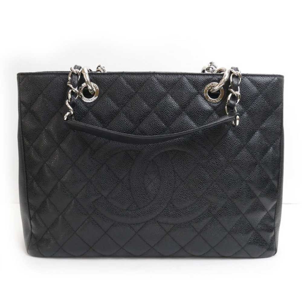 Chanel Chanel Reprint Chain Tote GST Bag Black A2… - image 1