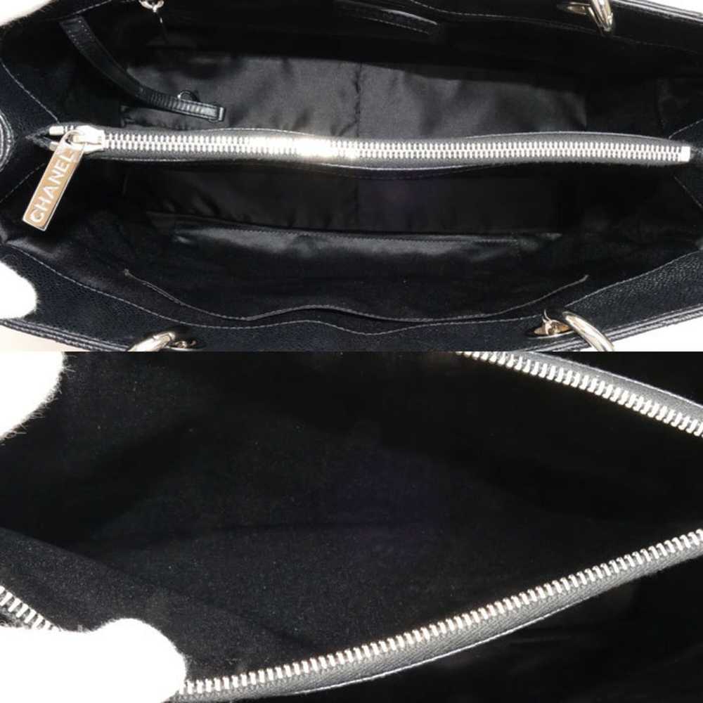 Chanel Chanel Reprint Chain Tote GST Bag Black A2… - image 4