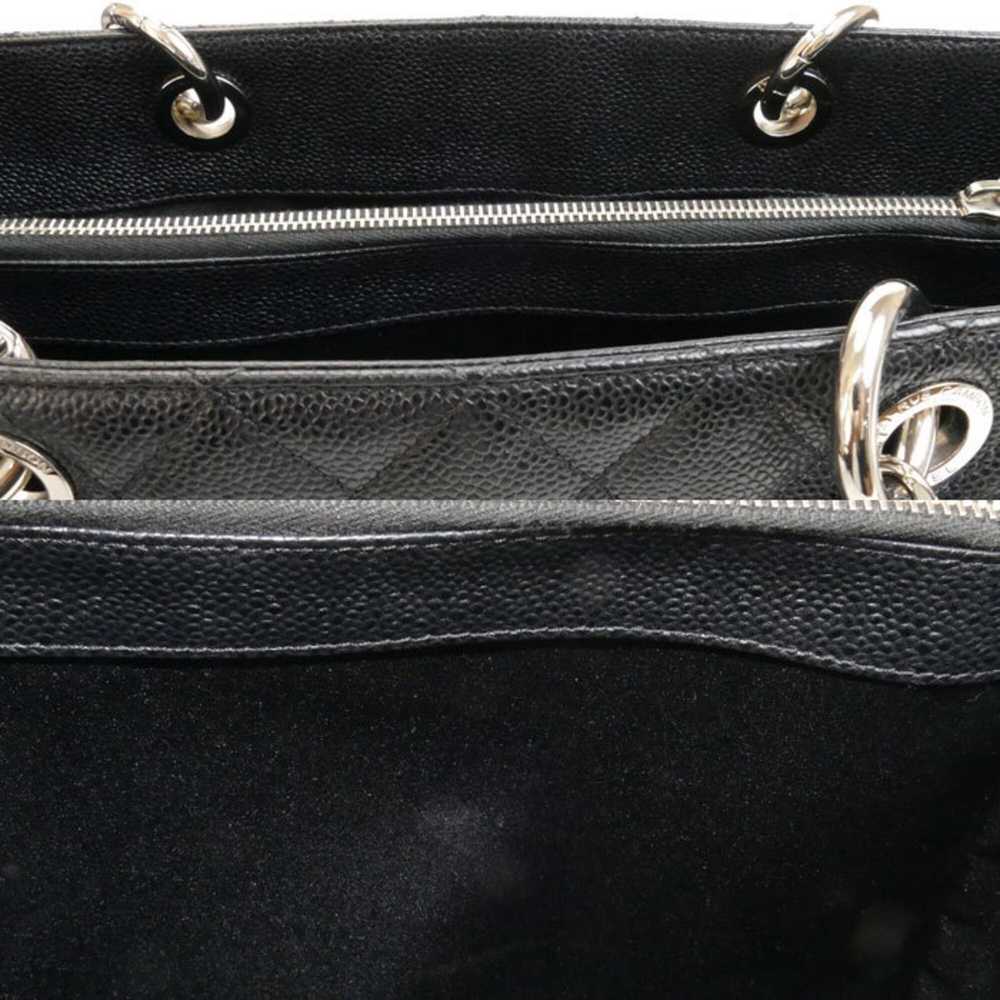 Chanel Chanel Reprint Chain Tote GST Bag Black A2… - image 5