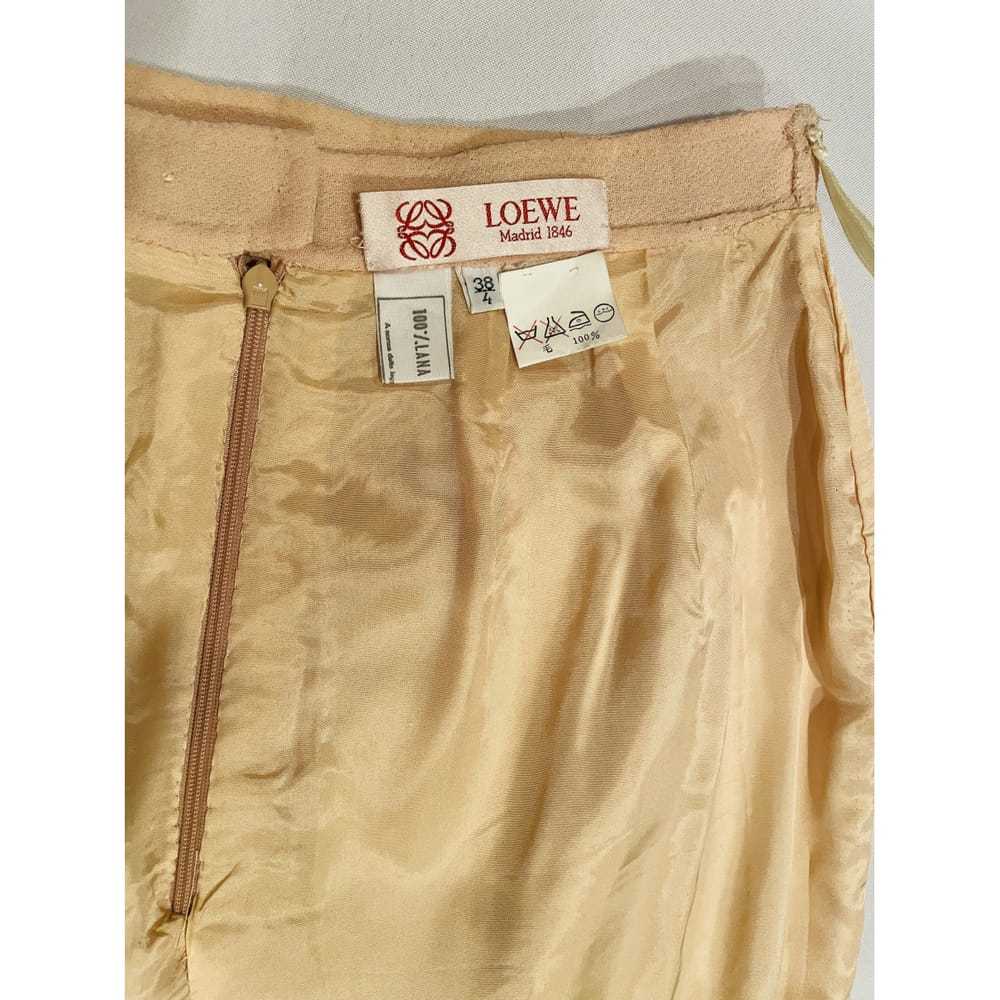 Loewe Wool mid-length skirt - image 3