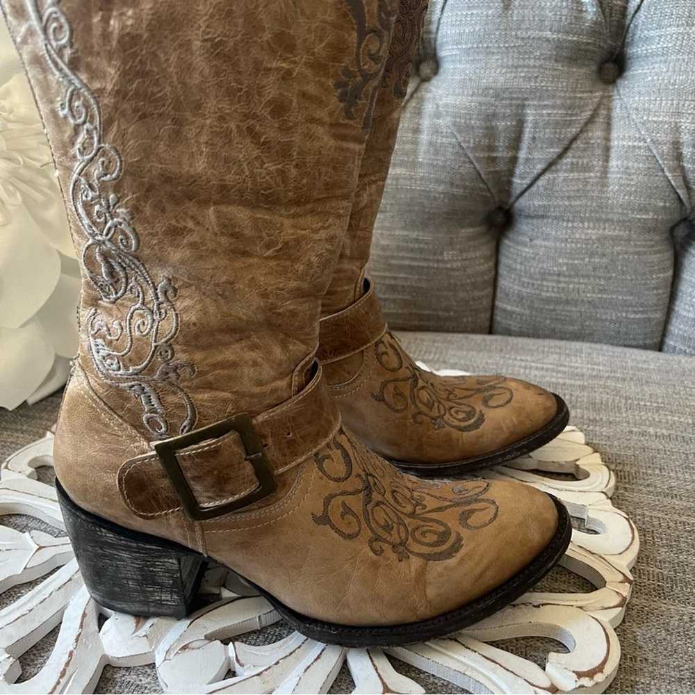 Old Gringo Tall Western Cowboy Boots Women’s 6.5 - image 7