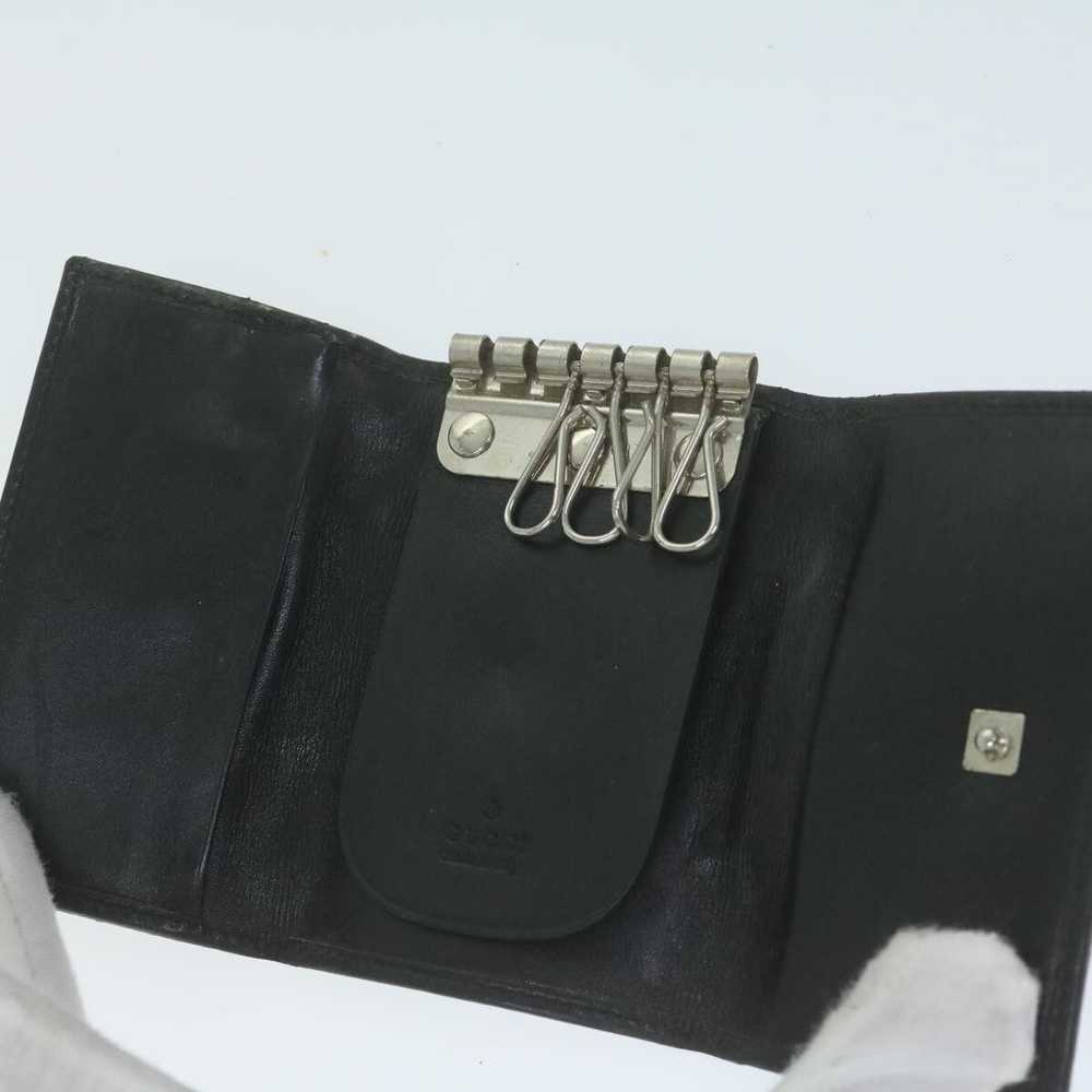 Gucci GUCCI GG Canvas Key Case Leather 5Set Beige… - image 10