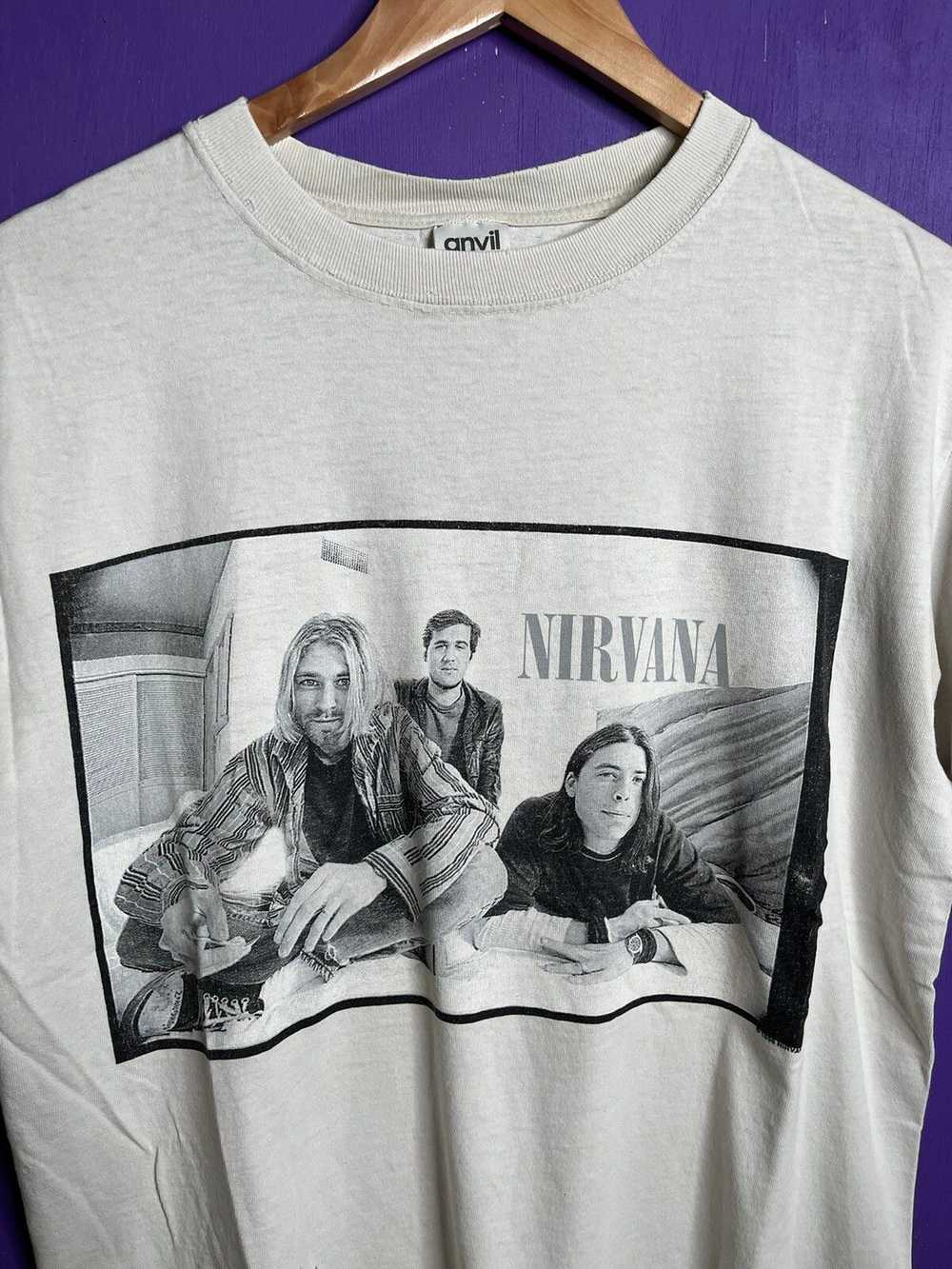 Band Tees × Nirvana × Vintage Vintage 1996 Nirvan… - image 3