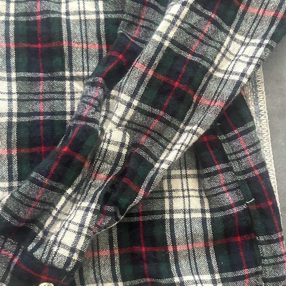 Made In Usa × Rare × Vintage True Vintage Flannel… - image 4