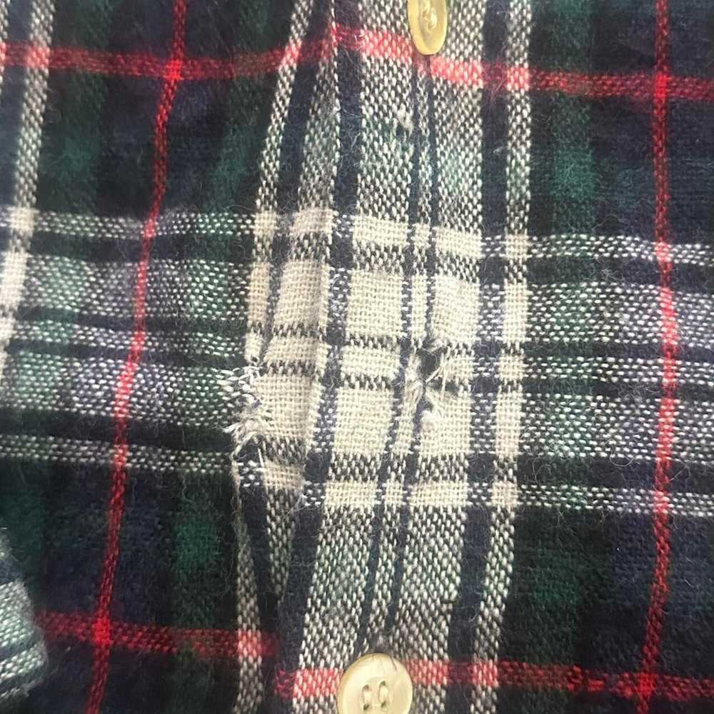 Made In Usa × Rare × Vintage True Vintage Flannel… - image 7