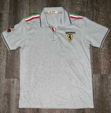 Ferrari × Vintage Vintage Ferrari F1 Polo Shirt s… - image 1