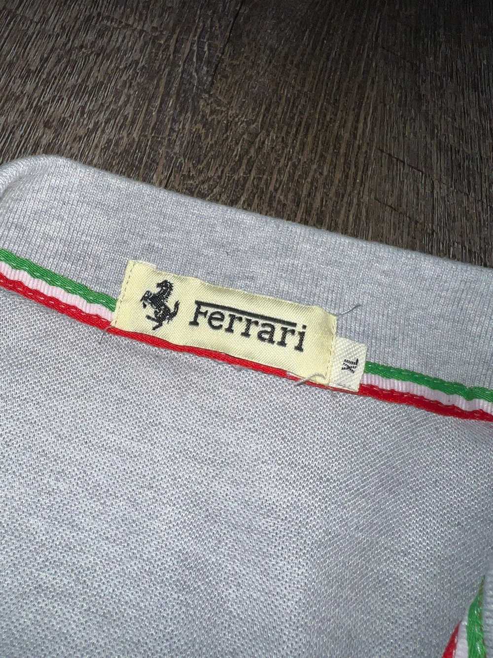 Ferrari × Vintage Vintage Ferrari F1 Polo Shirt s… - image 4