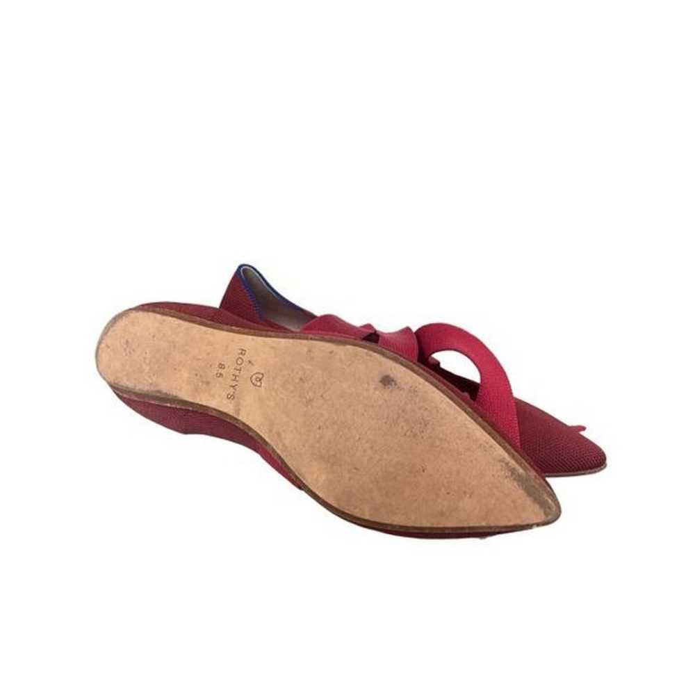 Rothys Womens Cinnamon Red The Bow Tie Mary Jane … - image 6