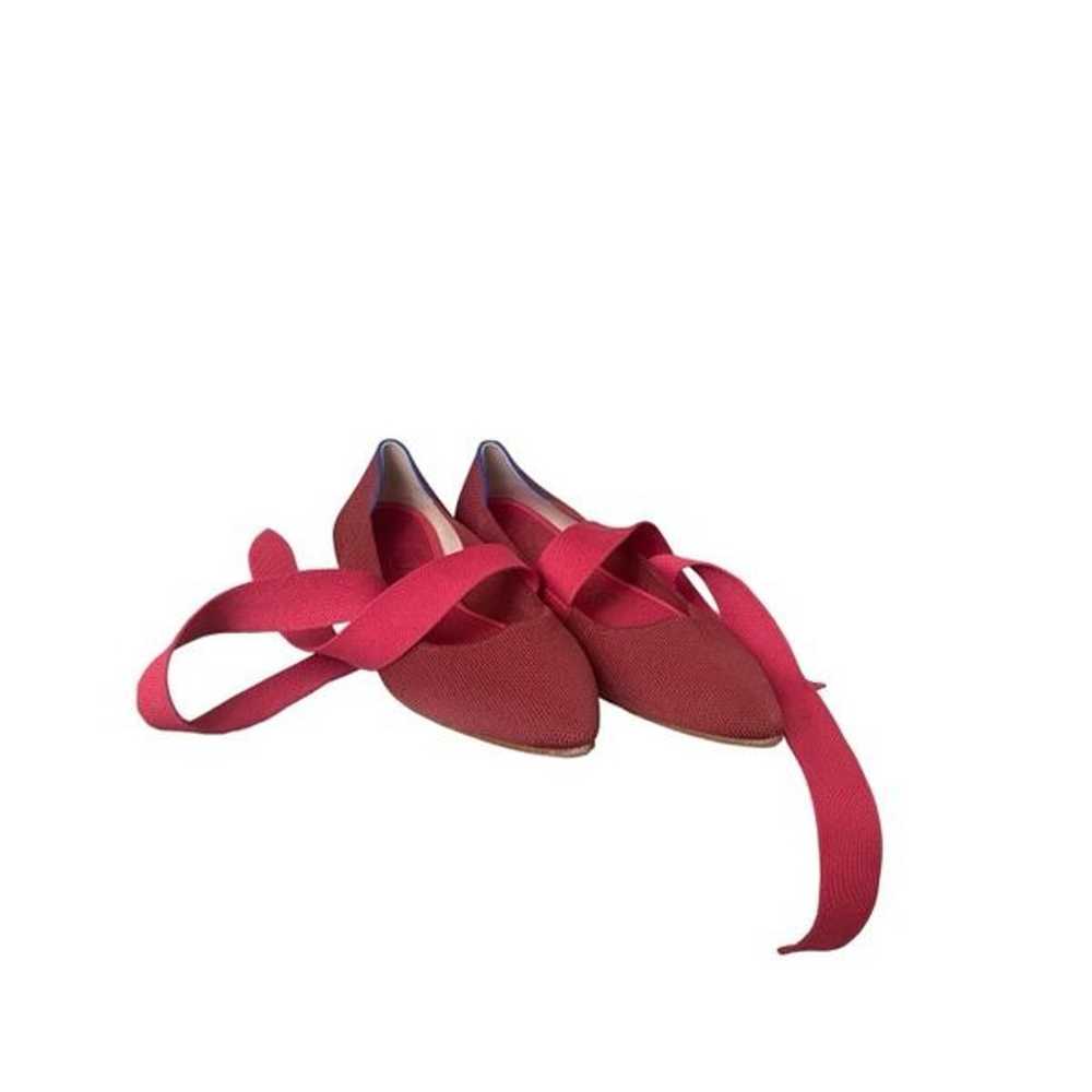 Rothys Womens Cinnamon Red The Bow Tie Mary Jane … - image 7