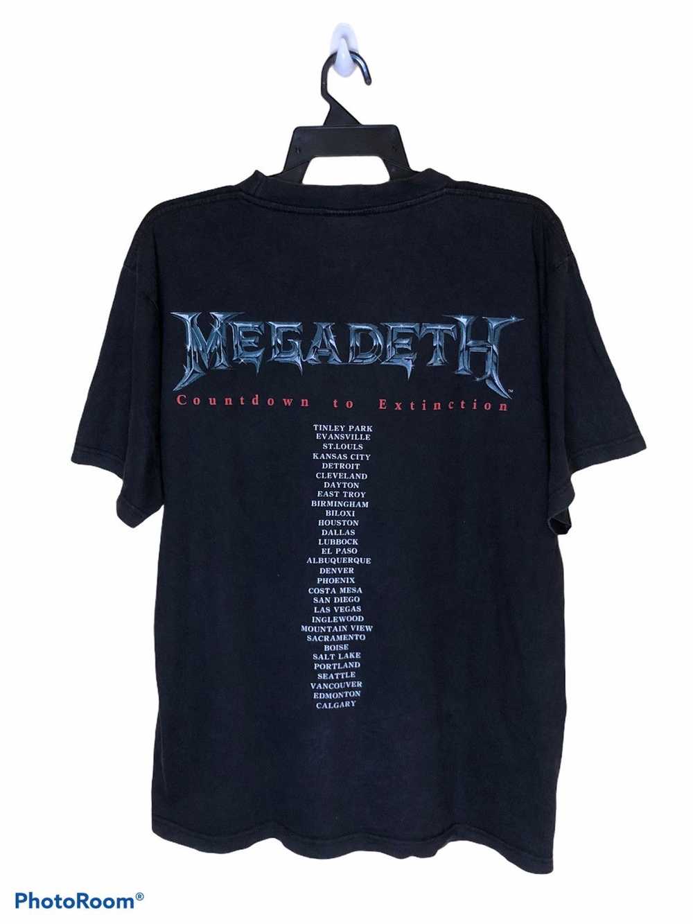 Band Tees × Megadeth × Rock T Shirt Bootleg Vinta… - image 2