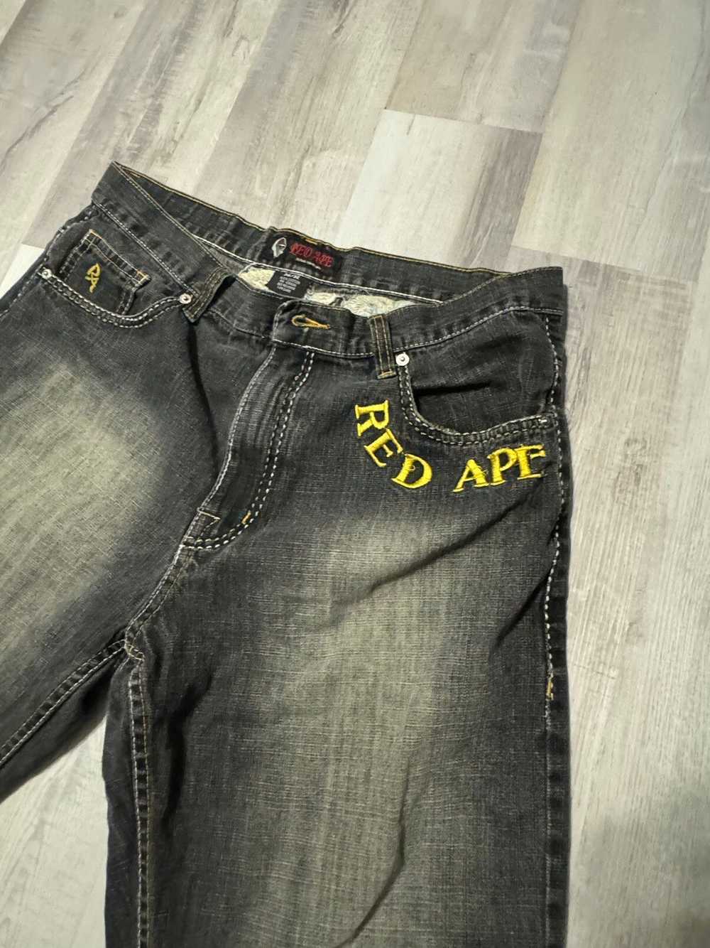 Streetwear × Vintage Red Ape Jeans - image 2