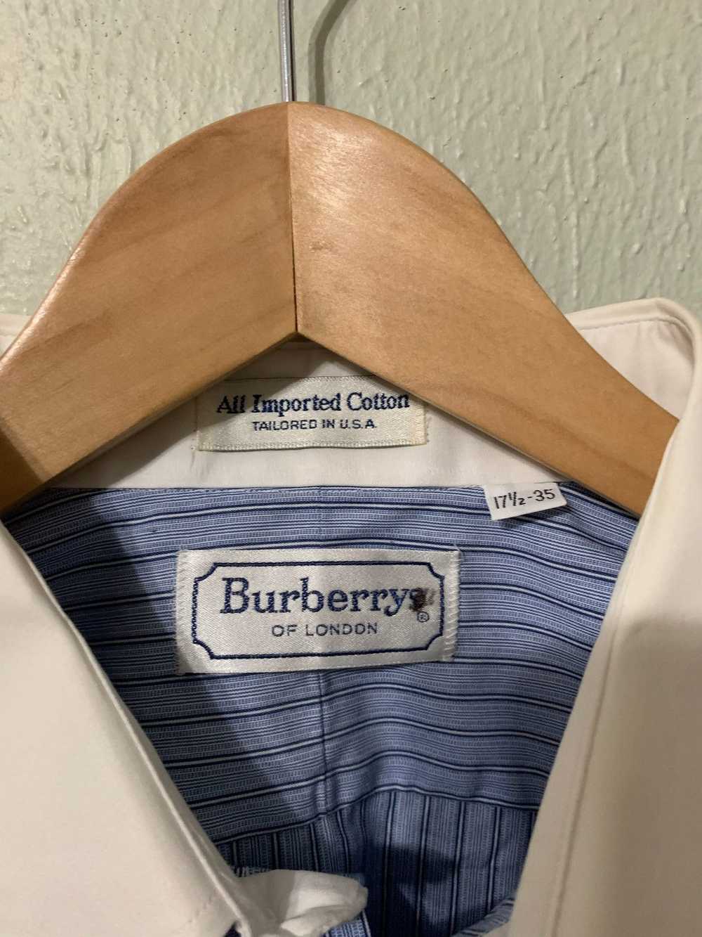 Vintage Vintage Burberry French Cuff Shirt - image 2