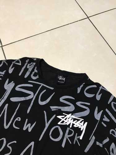 Stussy 3M Reflective Scribble All over T-shirt