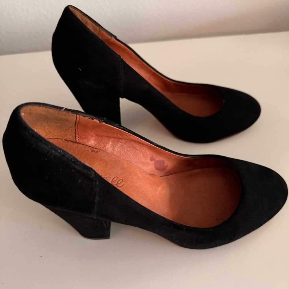 Great Condition Madewell Frankie Suede Heel - image 3