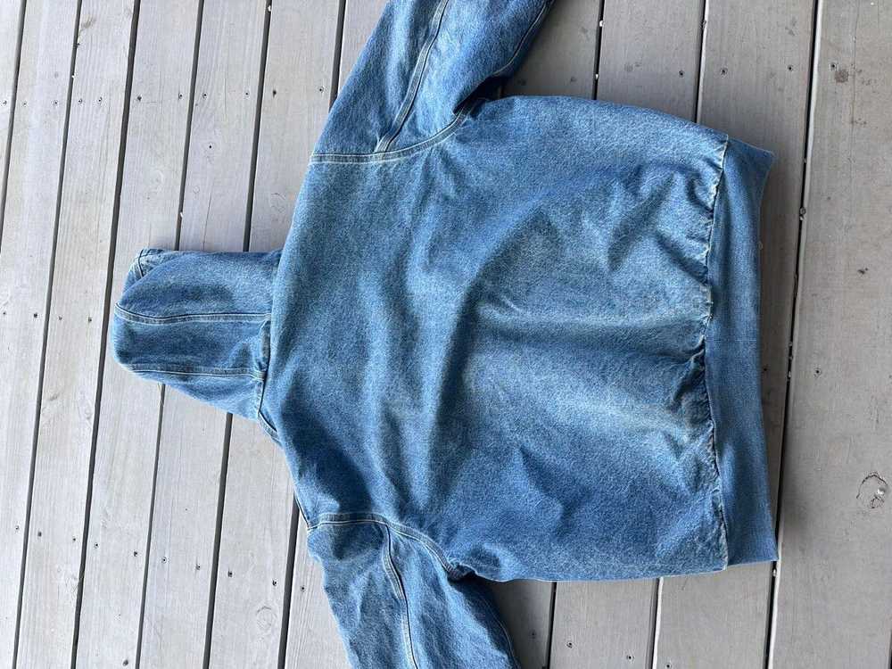 Carhartt × Vintage Vintage denim Carhartt hoodie … - image 10
