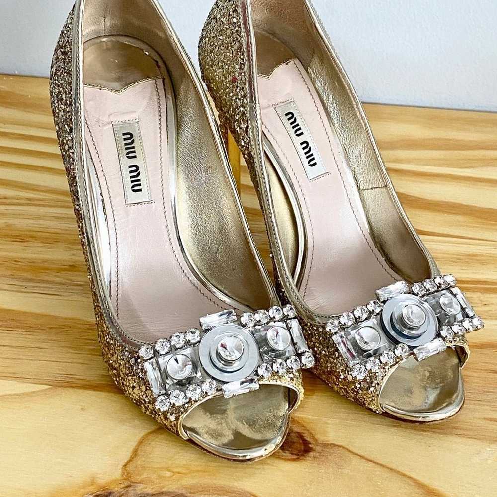 Lucky sale!  Authenticated miu miu pumps - image 1