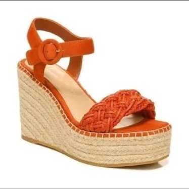 VERONICA BEARD Reema Woven Espadrille Wedge Sanda… - image 1