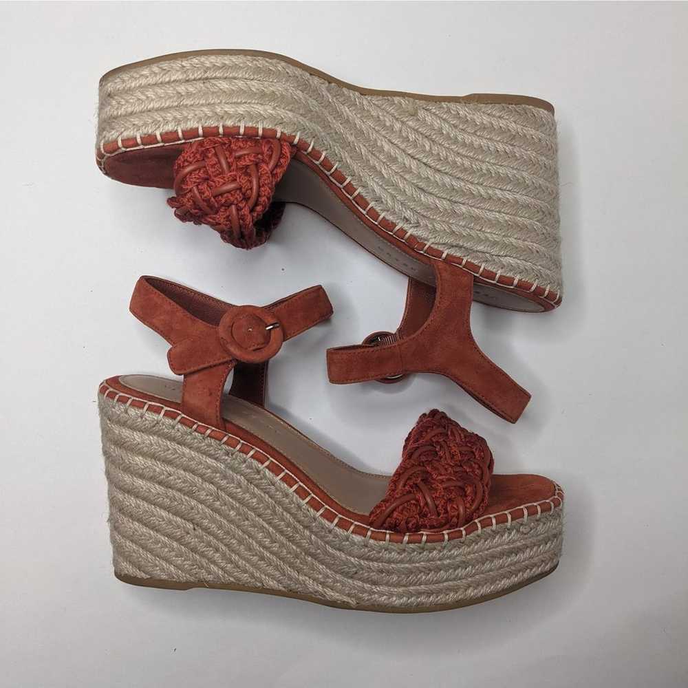 VERONICA BEARD Reema Woven Espadrille Wedge Sanda… - image 2