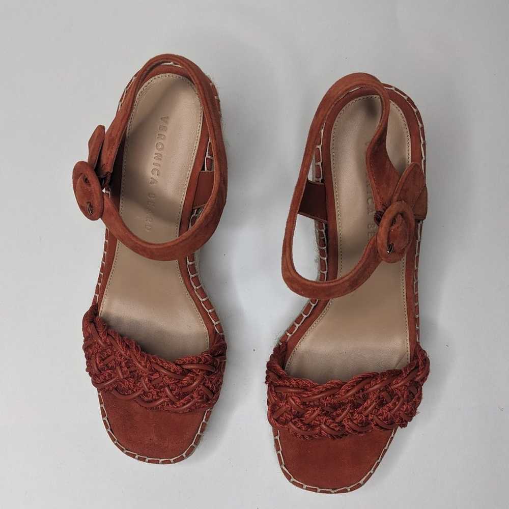 VERONICA BEARD Reema Woven Espadrille Wedge Sanda… - image 4