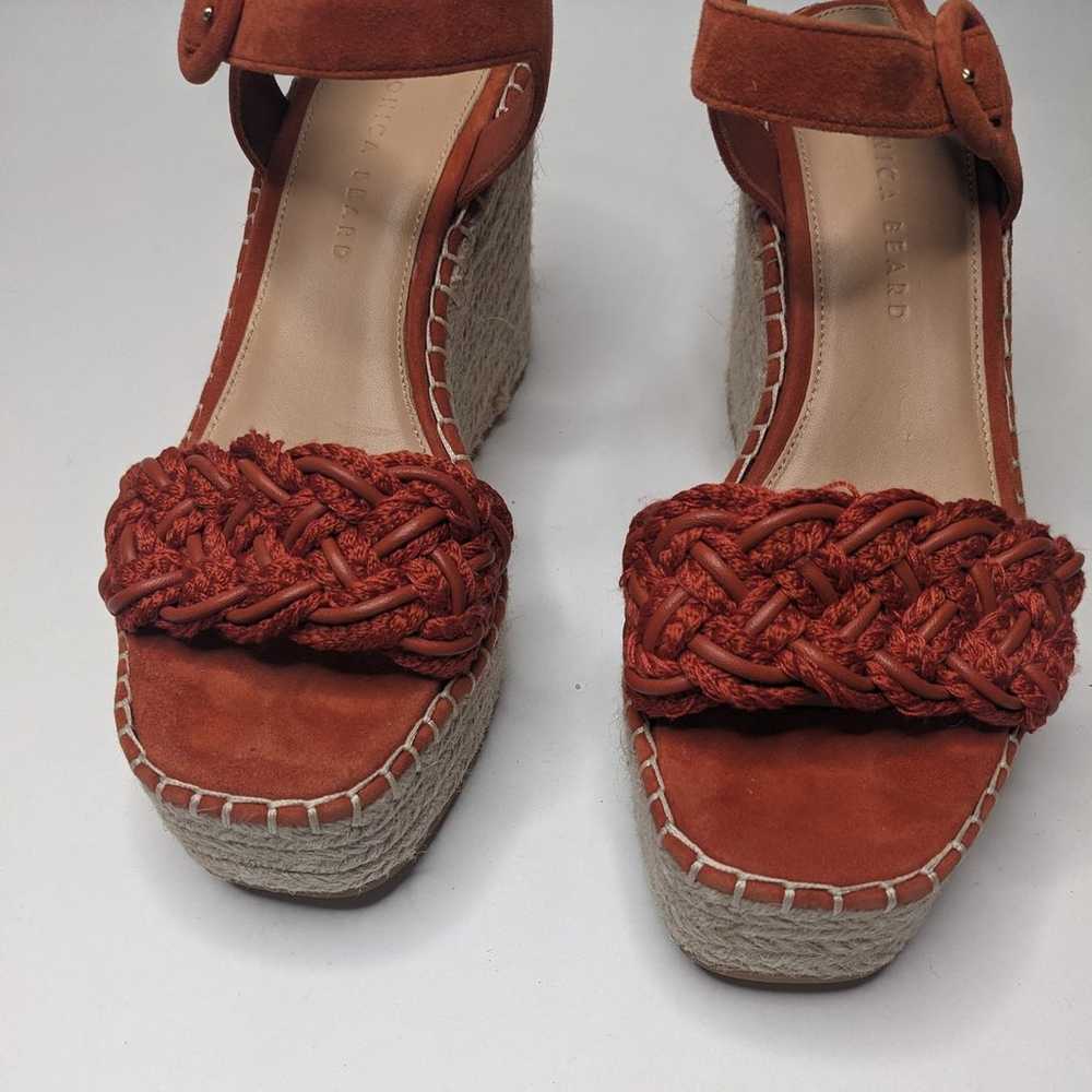 VERONICA BEARD Reema Woven Espadrille Wedge Sanda… - image 5