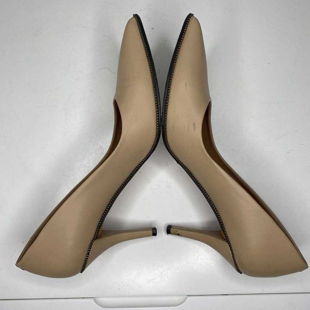 GIVENCHY nude Beige leather zipper pumps 3.5” hee… - image 11