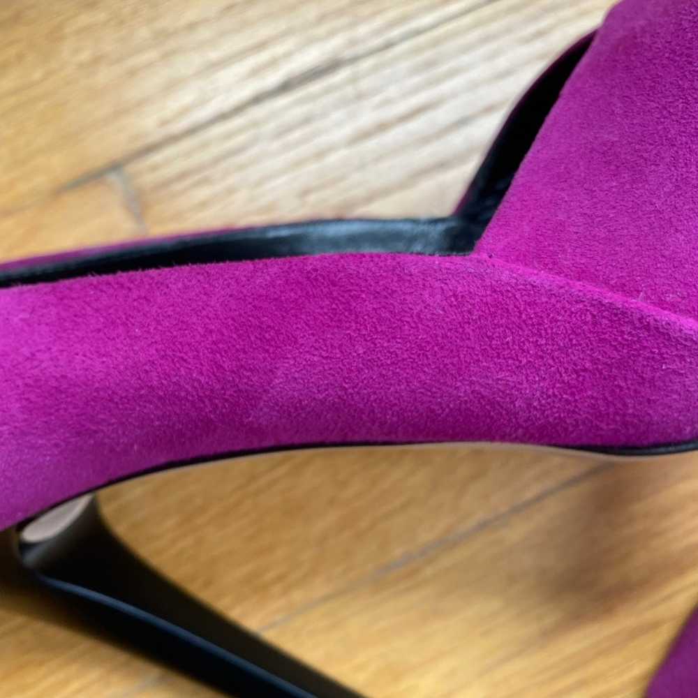Giuseppe Zanotti Purple Suede High Heels Size 36 … - image 12