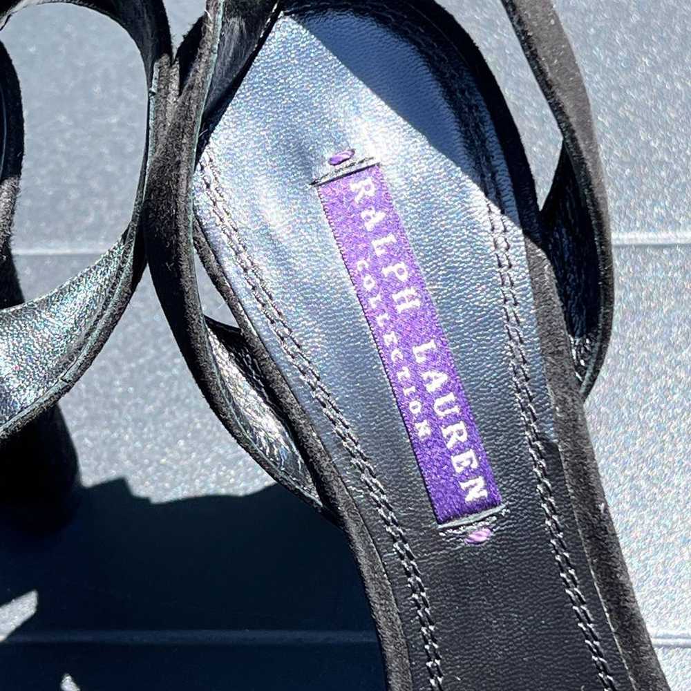 Ralph Lauren Collection Purple Label Suede Heels … - image 8