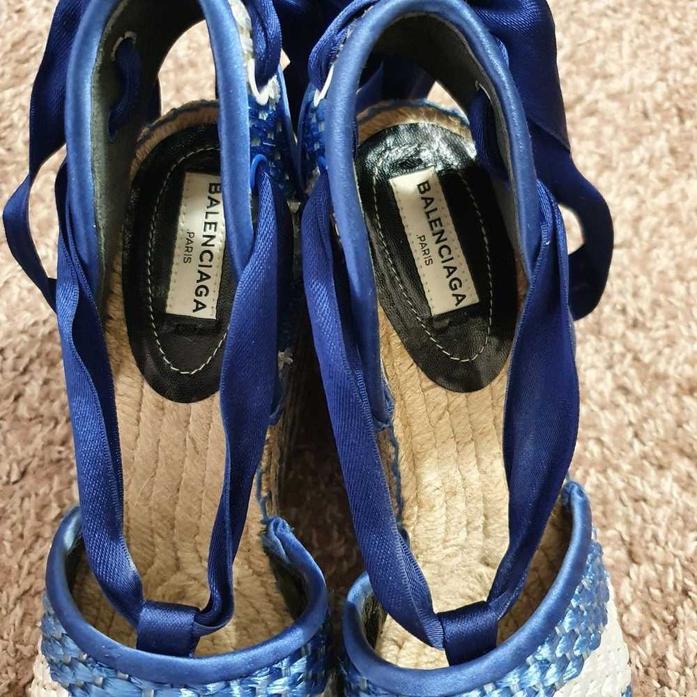 Balenciaga wedge heel sandals - image 6