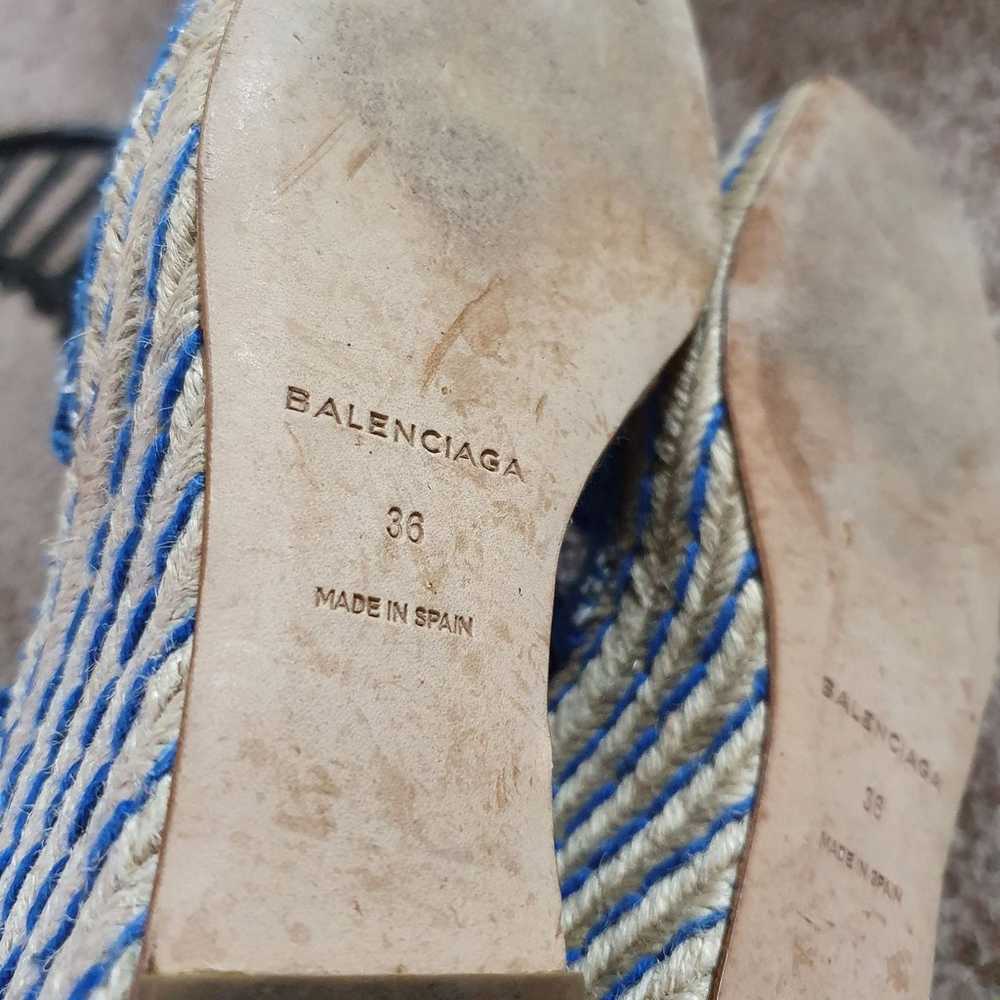 Balenciaga wedge heel sandals - image 9