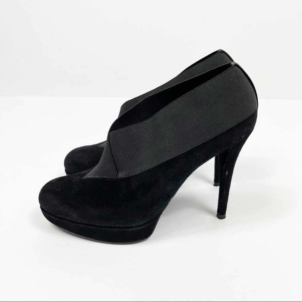 Stuart Weitzman Suede Greatneck High Heel Pump 10 - image 2