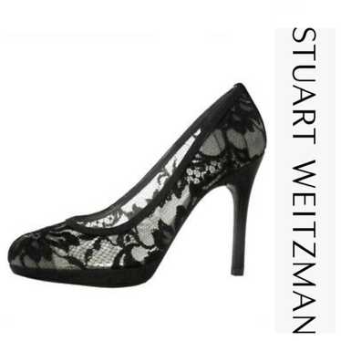 Stuart Weitzman Lace Pumps