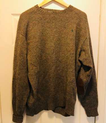 Polo Ralph Lauren Vgt 90s polo sweater with elbow 