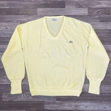 Lacoste Vintage Izod Lacoste V Neck Sweater Men’s… - image 1