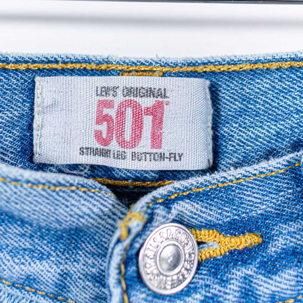 Levi's × Streetwear × Vintage Levi's 501 Jeans Bu… - image 5