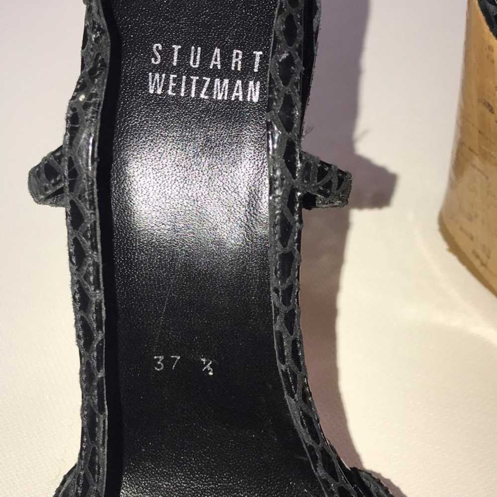 Never Worn Stuart Weitzman wedged sandals size 37… - image 5