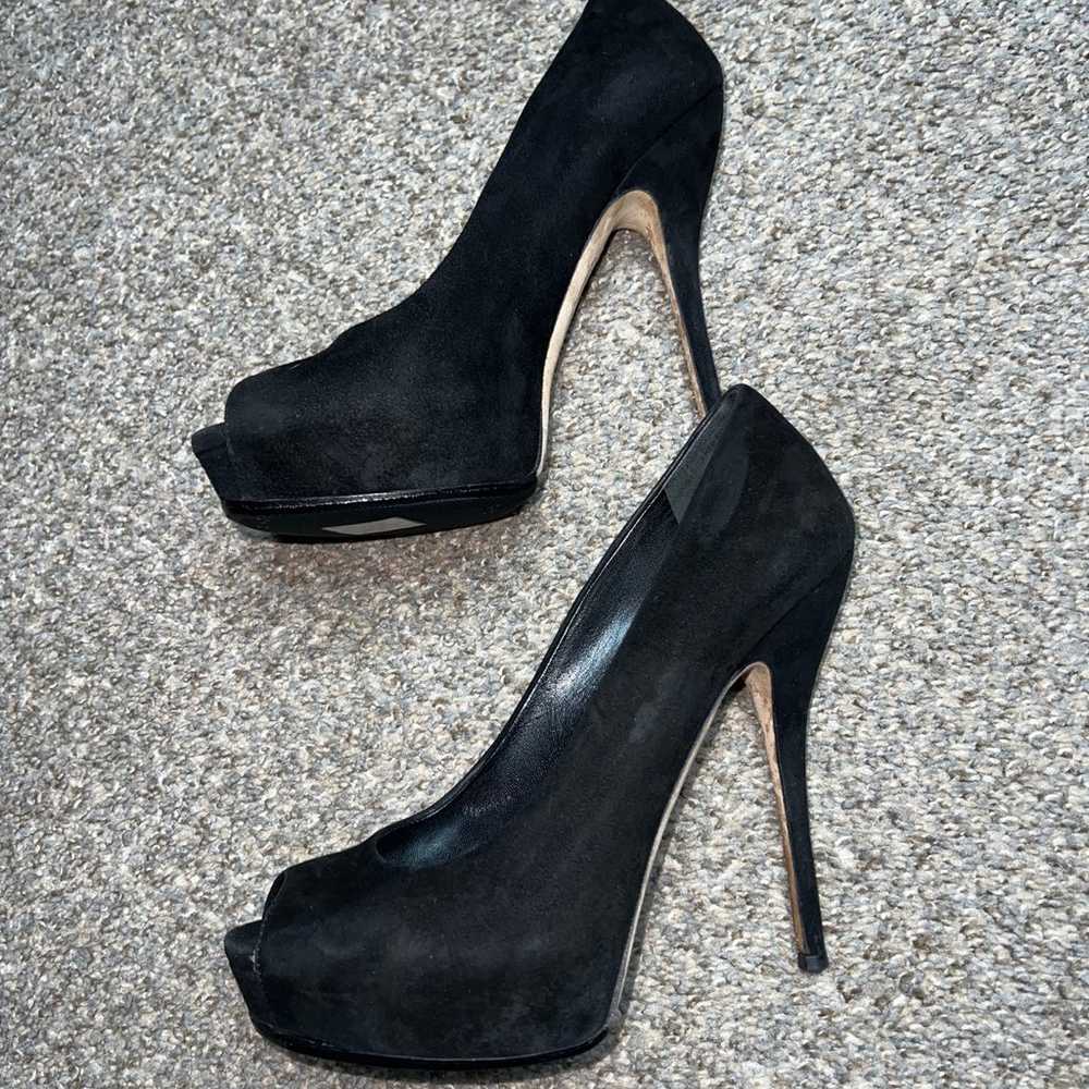 Gucci suede heels 37 - image 3