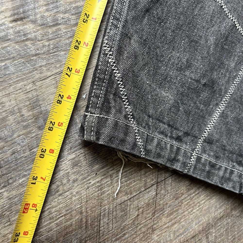 Koman VTG Koman Jeans 32x29 Wide Faded Distressed… - image 6