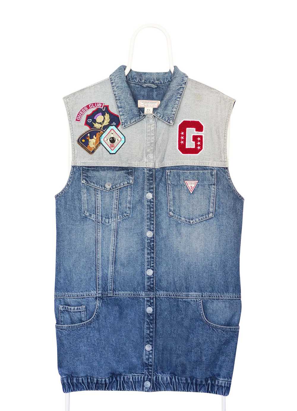 Guess × Vintage Guess Jeans vintage denim vest - image 1