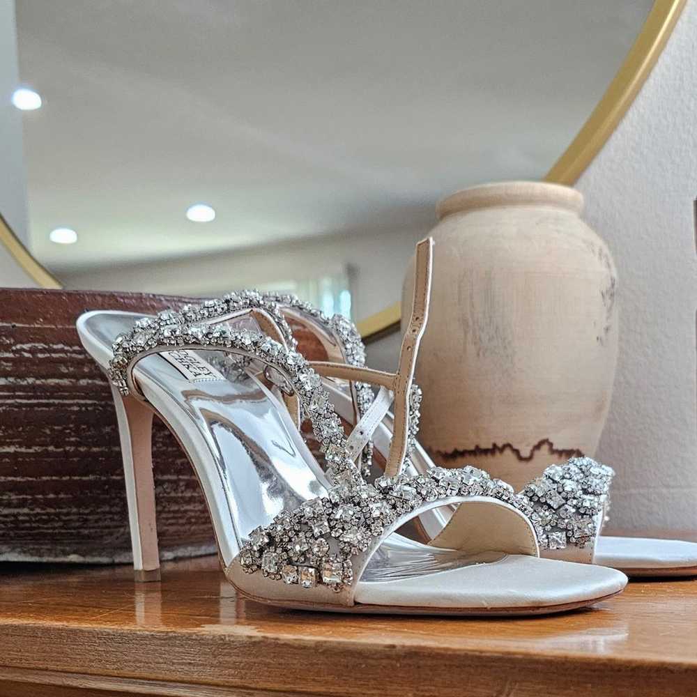 BRIDAL Gaela Ankle Strap Wedding Shoe
Badgley Mis… - image 4